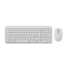 Teclado + Ratón Logitech MK250 Inalámbrico Wireless, Blanco, Nuevo 