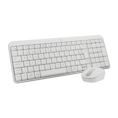 Logitech MK250 Inalámbrico Teclado y Ratón Blanco