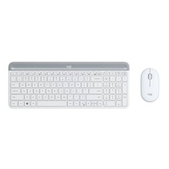 Logitech MK470 Inalámbrico Teclado y Ratón Blanco
