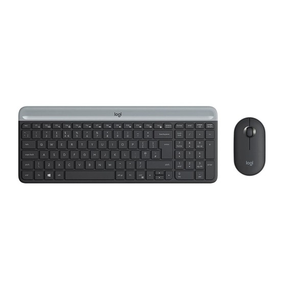 Logitech MK470 Inalámbrico Teclado y Ratón Negro
