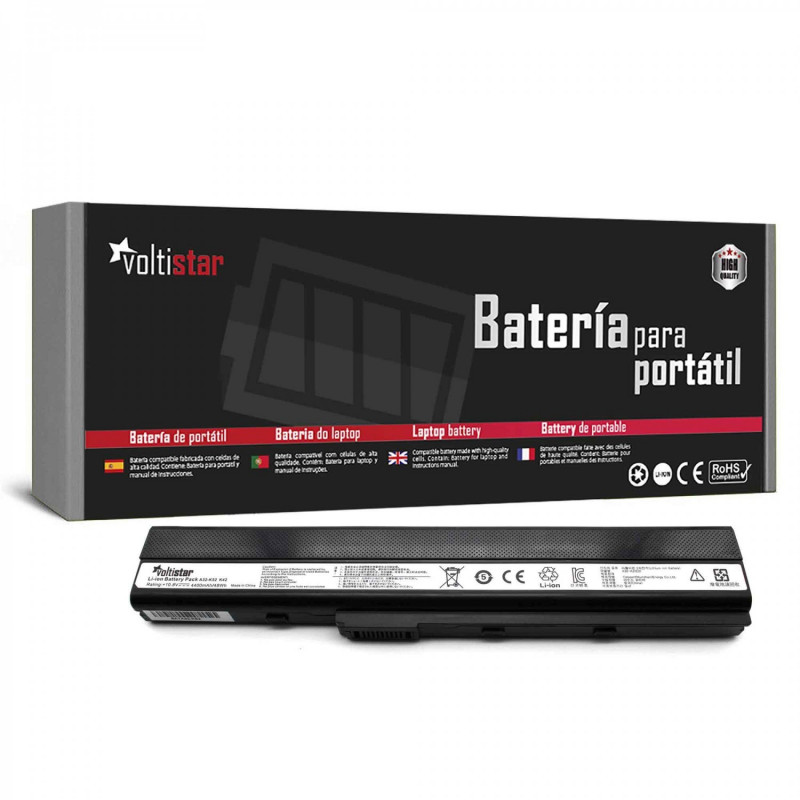 BATERÍA PARA PORTÁTIL ASUS A42-K52 90-NXM1B2000Y BATERÍA PARA PORTÁTIL ASUS A42-K52 90-NXM1B2000Y