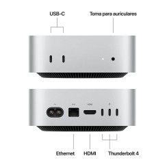 Apple Mac Mini M4 | 10 Cores · 16GB · SSD 256GB