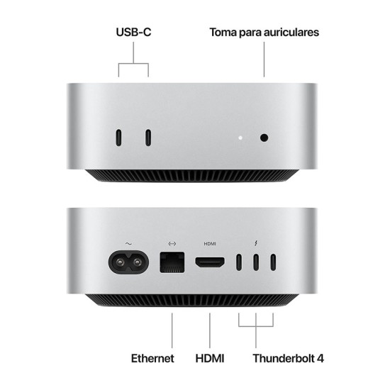 Apple Mac Mini M4 | 10 Cores · 16GB · SSD 256GB
