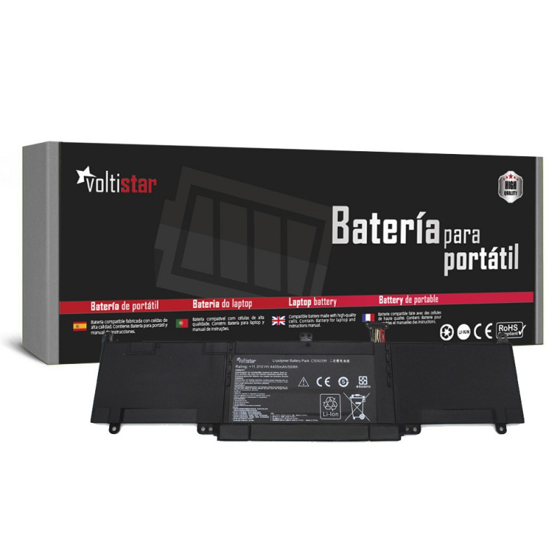BATERÍA PARA PORTÁTIL ASUS ZENBOOK UX303 UX303U UX303UA UX303UB UX303L C31N1339 BATERÍA PARA PORTÁTIL ASUS ZENBOOK UX303 UX303U UX303UA UX303UB UX303L C31N1339
