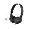 Auriculares Sony MDR-ZX110 con Micrófono, Negro