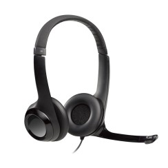 Logitech H390 USB con Micrófono Negro · Auriculares Premium