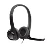 Auriculares Logitech H390 con Micrófono, Negro