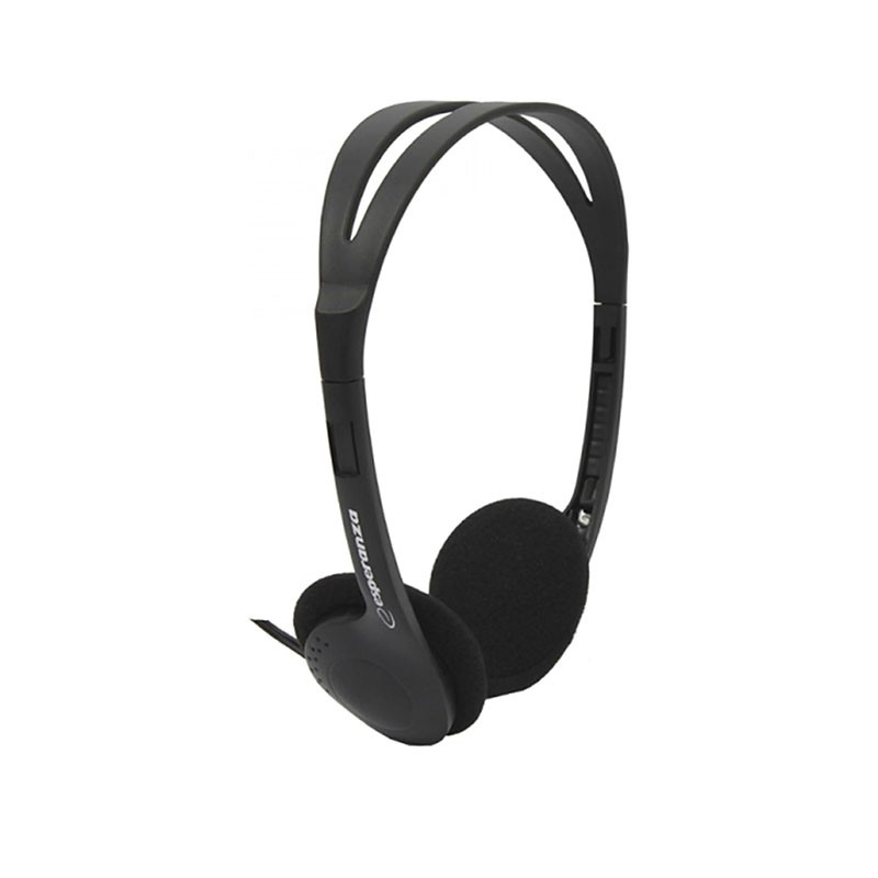 Esperanza EH119 Negro · Auriculares Stereo con Micrófono