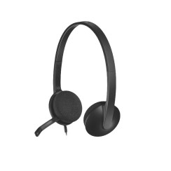 Logitech H340 USB con Micrófono Negro · Auriculares Stereo