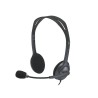 Auriculares Logitech H111 con Micrófono, Negro
