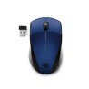 Ratón Inalámbrico HP 220 Wireless, Azul, Nuevo