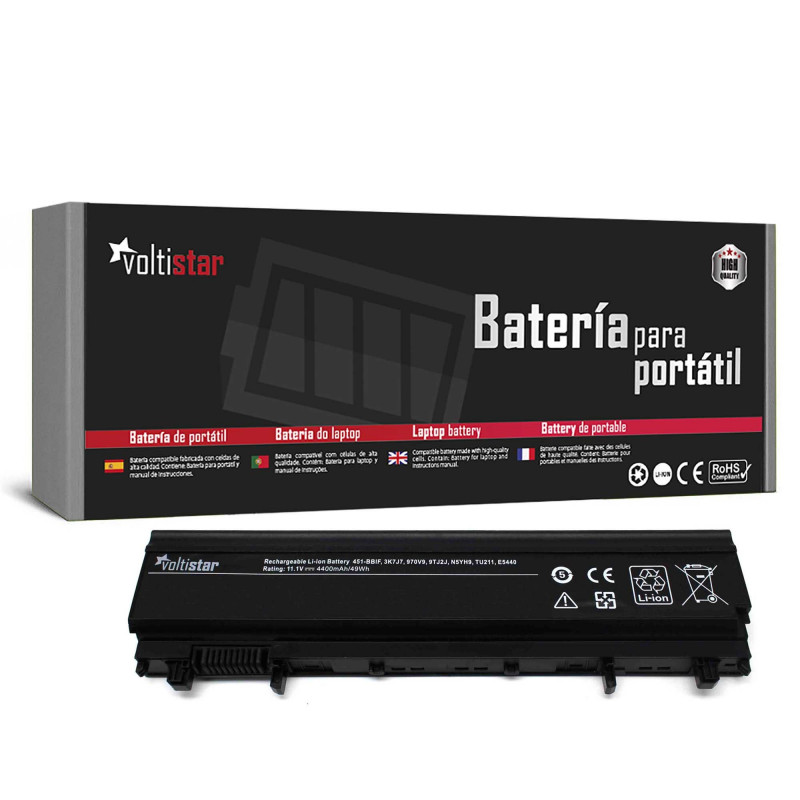 BATERÍA PARA PORTÁTIL DELL LATITUDE E5440 E5540 BATERÍA PARA PORTÁTIL DELL LATITUDE E5440 E5540