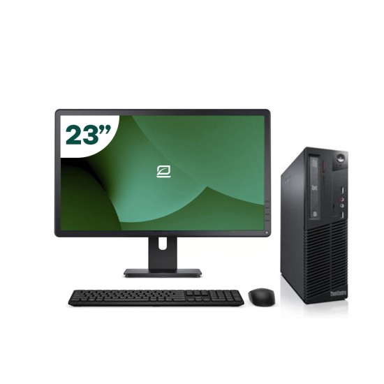 Pack ¡¡OUTLET!! Lenovo M72E SFF i3 2120 + Monitor 23" + Teclado/Ratón + WiFi USB