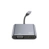 Convertidor USB-C a HDMI, USB-C 3.0 divisor compatible 3 en 1, 4K, PD, Carga Rápida, Nuevo