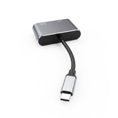 Convertidor USB-C a HDMI, USB-C 3.0 divisor compatible 3 en 1, 4K, PD, Carga Rápida, Nuevo