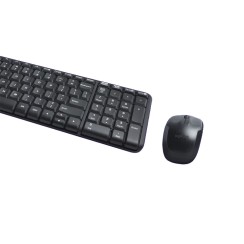 Teclado + Ratón Logitech MK220 Inalámbrico Wireless, Negro, Nuevo