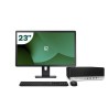 Pack HP 600 G4 SFF i5 8500 8GB SSD 256GB + LCD 23" + Tecl y Ratón Inalámbrico + WiFi