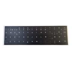 Kit Pegatinas Teclado Español HP · ANSI e ISO · Vinilo Resistente