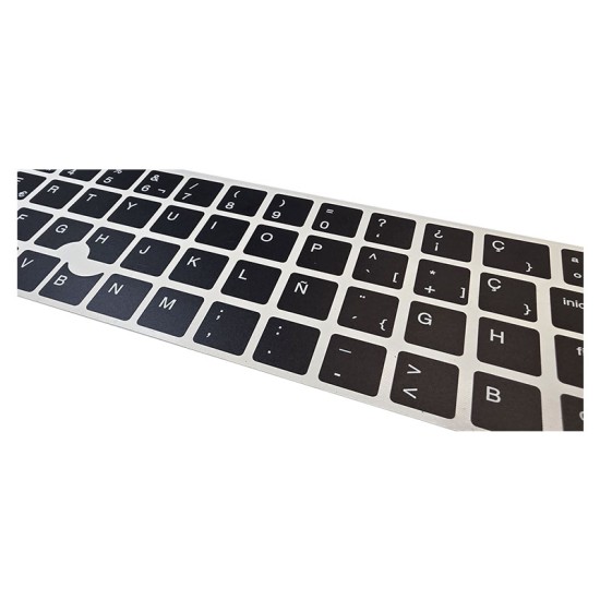 Kit Pegatinas Teclado Español HP · ANSI e ISO · Vinilo Resistente