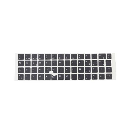 Kit Pegatinas Teclado Español HP · Fondo UV · ANSI e ISO