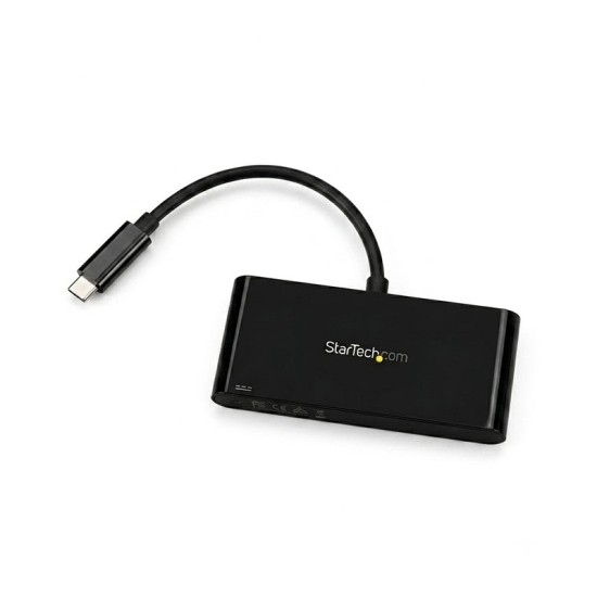 StarTech Adaptador USB-C Multipuertos US1GC303APD · 3x USB 3.0 · RJ45