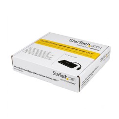 StarTech Adaptador USB-C Multipuertos US1GC303APD · 3x USB 3.0 · RJ45