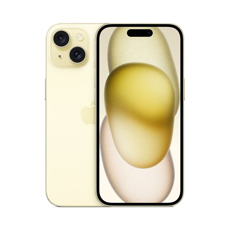 Apple iPhone 15 256GB Amarillo · Smartphone 5G · Apple A16 Bionic
