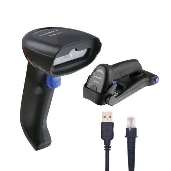 Lector de Código de Barras Datalogic QuickScan QW2520-BKK1 con Soporte STD-QW25-BK
