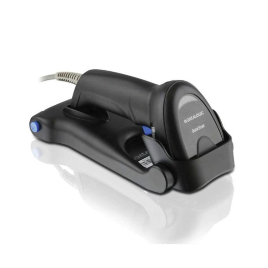 Lector de Código de Barras Datalogic QuickScan QW2520-BKK1 con Soporte STD-QW25-BK