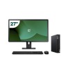Pack Lenovo M70q Tiny i5 10500T 8GB SSD 256GB + LCD 27" + Tecl y Ratón Inalámbrico + WiFi