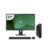 Pack Lenovo P340 Tiny i5 10500T 8GB SSD 256GB + LCD 27" + Tecl y Ratón Inalámbrico + WiFi