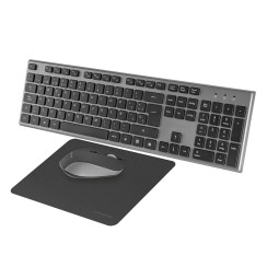 Tacens Zenith Combo Inalámbrico 3 en 1 Teclado Ratón Alfombrilla 6ZENITHIT