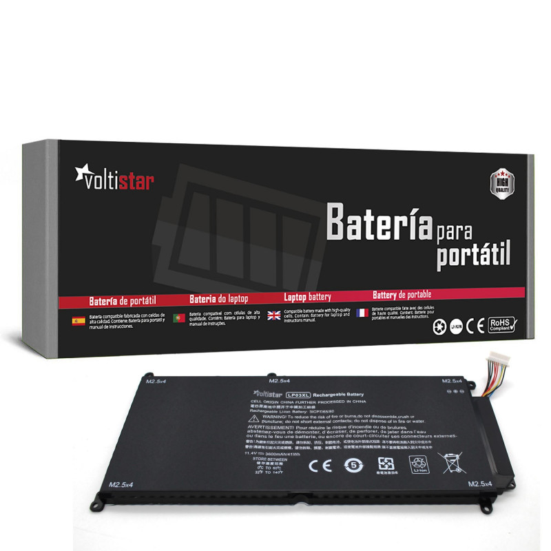 BATERÍA PARA PORTÁTIL HP ENVY 15-AE015TX 15-AE016TX 15-AE017TX 15-AE018TX LP03XL TPN-C121 TPN-C122 BATERÍA PARA PORTÁTIL HP ENVY 15-AE015TX 15-AE016TX 15-AE017TX 15-AE018TX LP03XL TPN-C121 TPN-C122