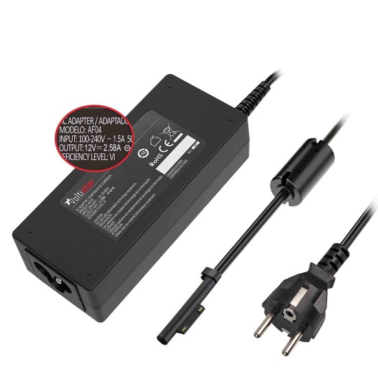 CARGADOR PARA TABLET MICROSOFT SURFACE PRO 3 PRO 4 12V 2.58A 30W