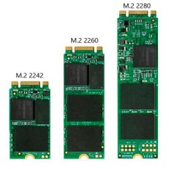 SSD M.2 SATA III 256GB NGFF 2242 2260 2280 para Portátil y PC