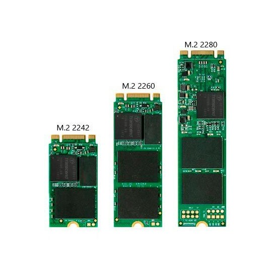 SSD M.2 SATA III 256GB NGFF 2242 2260 2280 para Portátil y PC