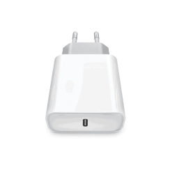 Cargador USB-C PD 20W + Cable USB-C a USB-C Trenzado 1M