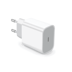 Cargador USB-C PD 20W + Cable USB-C a USB-C Trenzado 1M