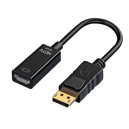 Adaptador DisplayPort a HDMI 4K UHD | DP Macho a HDMI Hembra