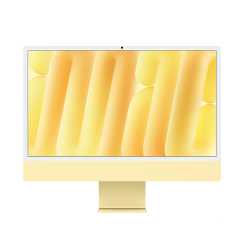 Apple iMac 24" M1 16GB 512GB 4,5K Color Amarillo + Teclado Inglés (UK) y Ratón