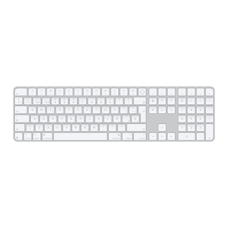 Apple Magic Keyboard A2520 Numérico UK Touch ID Plata