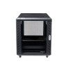 StarTech Armario Rack Cerrado 12U 36" para Servidores y Redes, Negro 