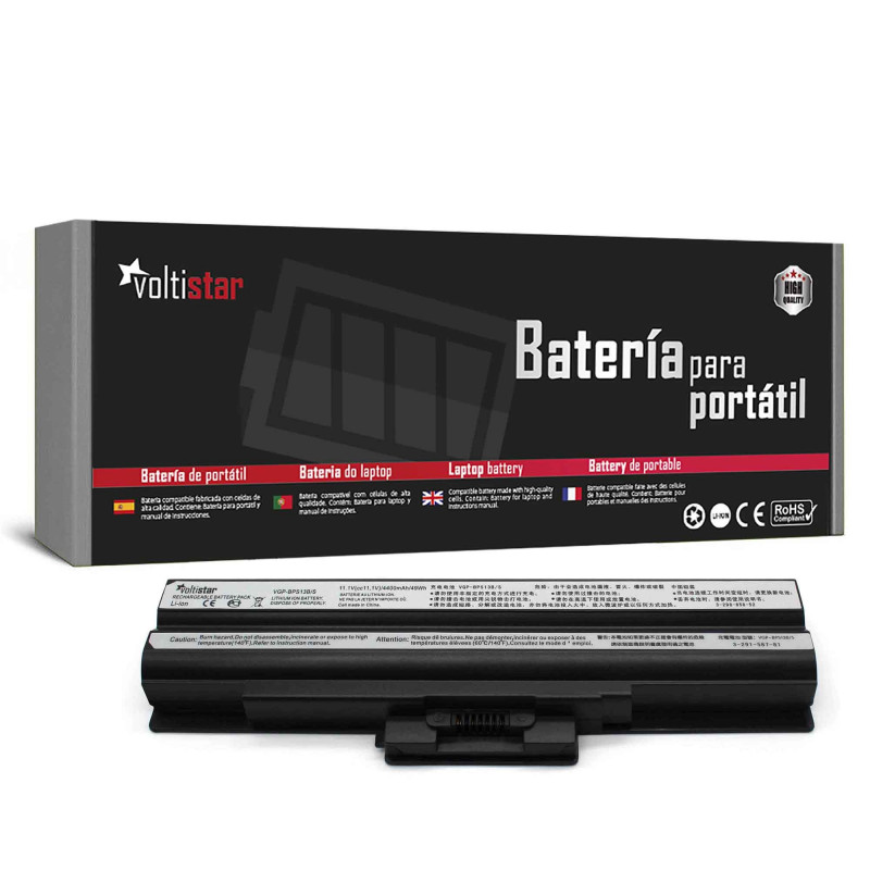 BATERÍA PARA PORTÁTIL SONY VAIO VGN-NS21M VGN-NW21EF VGN-AW VGN-CW VGN-FW BATERÍA PARA PORTÁTIL SONY VAIO VGN-NS21M VGN-NW21EF VGN-AW VGN-CW VGN-FW