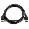 Cable HDMI v1.4 Macho - Macho 1M, Negro
