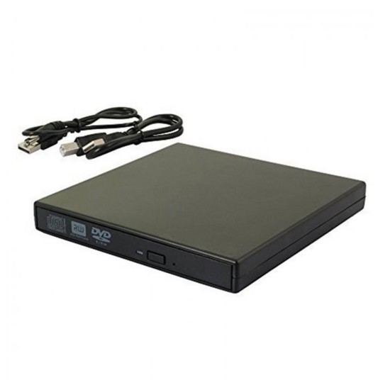 CARCASA LECTOR EXTERNO DE CD/DVD-RW NEGRO USB CARCASA LECTOR EXTERNO DE CD/DVD-RW NEGRO USB
