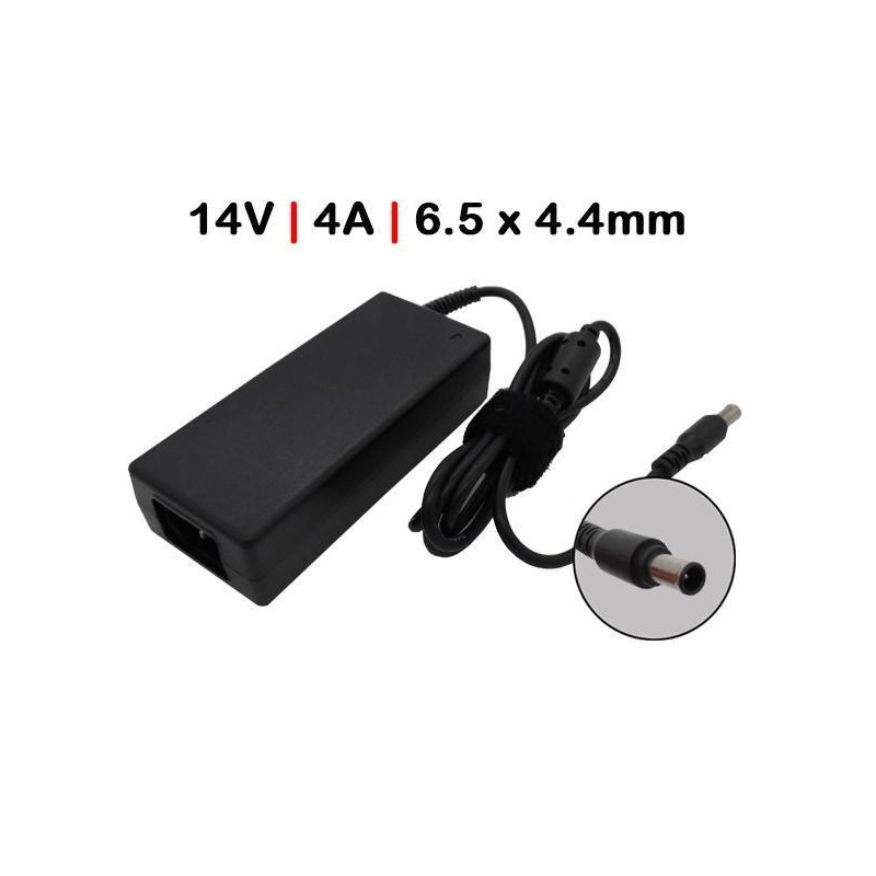 CARGADOR PARA MONITOR 14V 4A 6.5 X 4.4MM 56W CARGADOR PARA MONITOR 14V 4A 6.5 X 4.4MM 56W