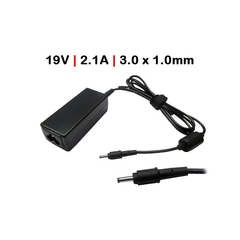 CARGADOR PARA PORTÁTIL SAMSUNG 19V 2.1A 3.0x1.0 MM CARGADOR PARA PORTÁTIL SAMSUNG 19V 2.1A 3.0x1.0 MM