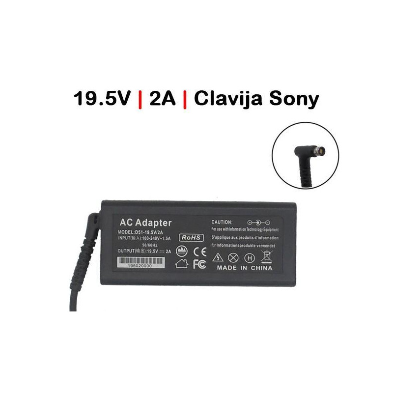 CARGADOR PARA PORTÁTIL SONY VAIO TAP 11 FIT 11A FLIP 13 FIT 13 VGP-AC19V73 VGP-AC19V74 CARGADOR PARA PORTÁTIL SONY VAIO TAP 11 FIT 11A FLIP 13 FIT 13 VGP-AC19V73 VGP-AC19V74