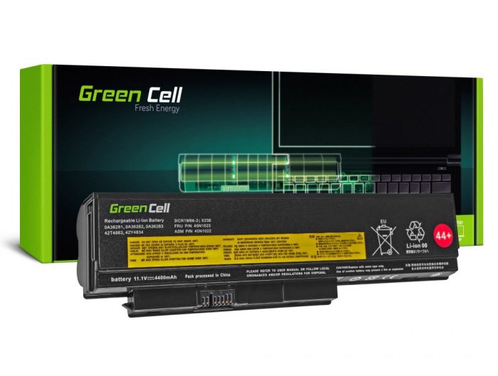Green Cell Batería para Lenovo ThinkPad X220 X230 / 11.1V 4400mAh