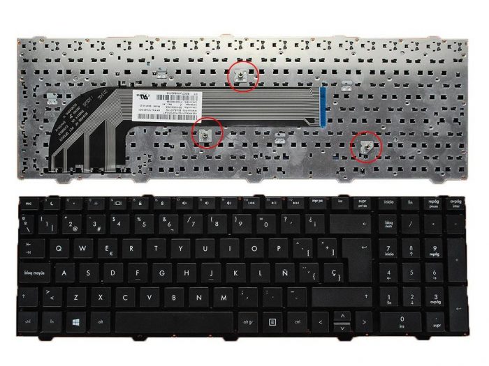 TECLADO PARA PORTÁTIL HP PROBOOK 4540 4540S 701485-251